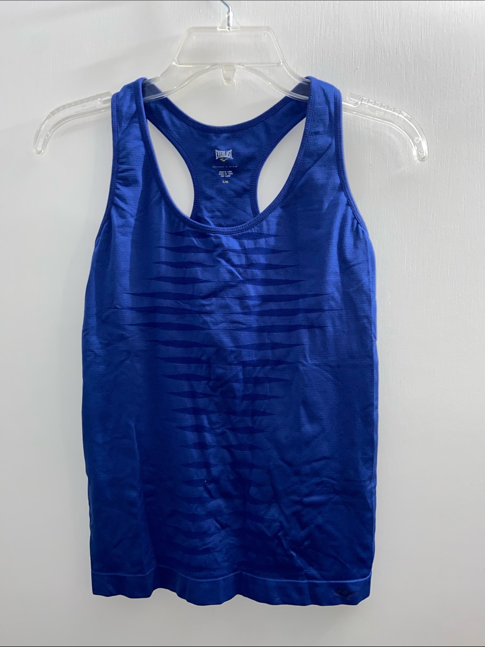 Everlast Blue Racerback Workout Tank